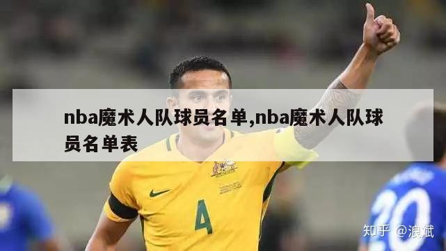 nba魔术人队球员名单,nba魔术人队球员名单表